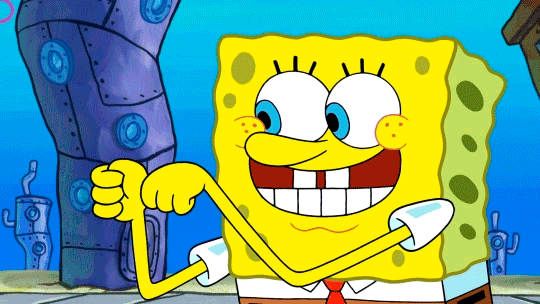 Spongebob powodzenia
